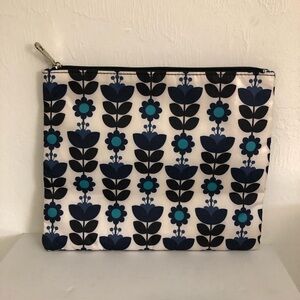 Brighton Flower Print Nylon Pouch